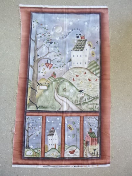 Fabric *Happily Ever After* Panel by Jacqueline Paton – Size 108cm x 60cm Carousel 1