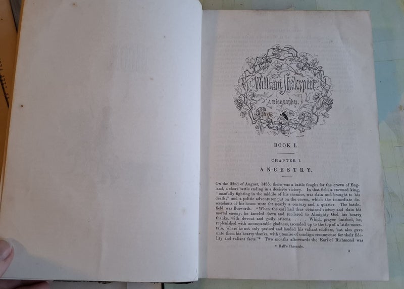 Three deliciously old Shakespeare volumes - published 1842 Carousel 6