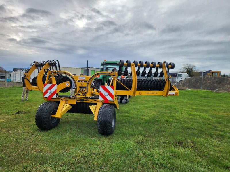 Agrisem Roller 6.3m Folding Breaker Ring Roller Carousel 2