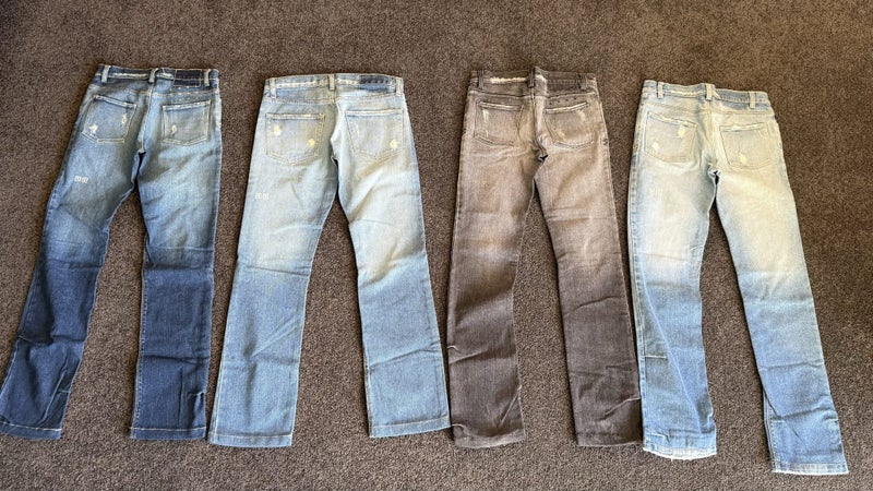 4 x VINTAGE Tsubi Jeans - Lean Bean - (Before Ksubi) *Size 8 * FOUR PAIRS!!!62960460945665111