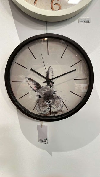 Cute Bunny Clock Carousel 1