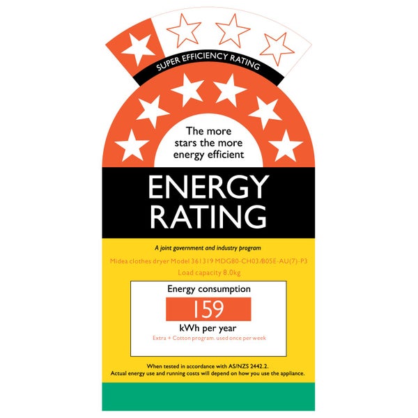 8Kg Glory Heatpump Dryer Carousel 4