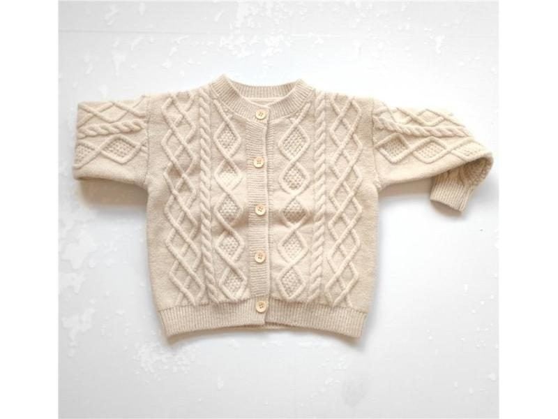 Autumn New Baby Knitwear Boys Kintted Cardigan Twists Sweaters Coat Toddler Carousel 1