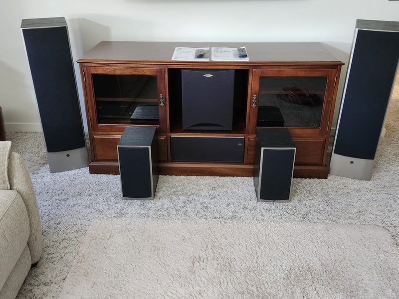 Entertainment Center with home theatre Carousel 2