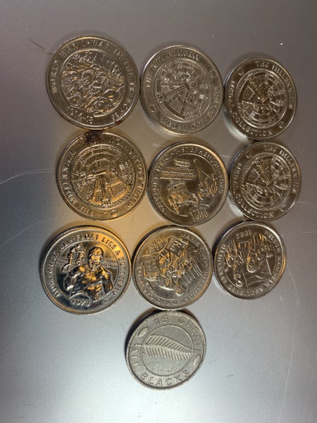 assorted coins Carousel 2