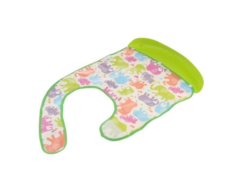 Women Men Large Adult Bib Reusable Washable Clothing Eating Mealtime Protector Carousel 1