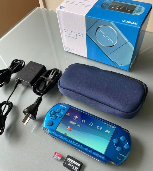 Boxed SONY Playstation PSP3000 Metallic Blue 6.60 PRO-C 64G MS Original Kit More Carousel 11