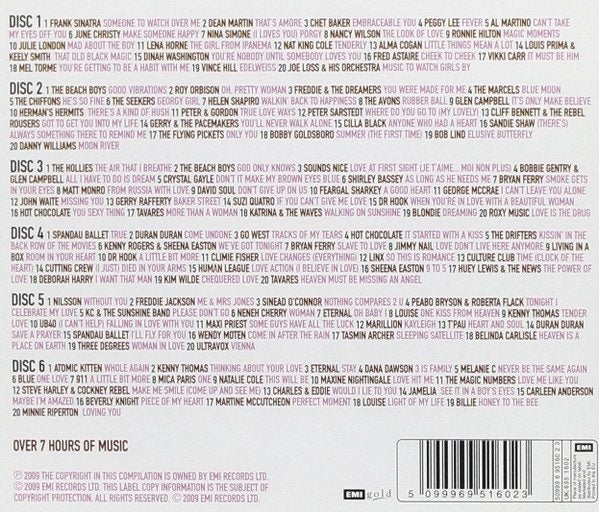 Love - 120 Original Hits ( 6 CD Box Set ) Carousel 2