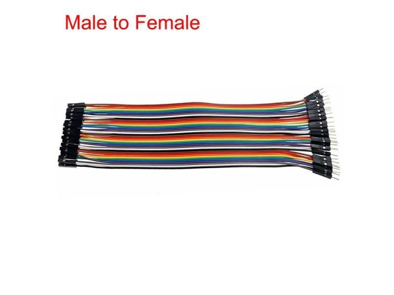 Raspberry Pi 3 GPIO Dupont Cable 40pcs/lot 20/30CM M-M/F-F/M-F Jumper Wire Carousel 1