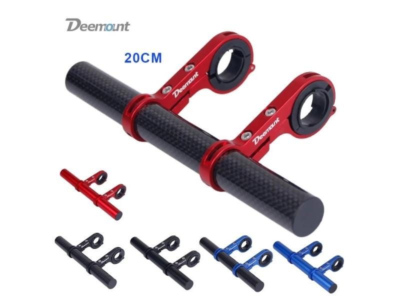 10/20/25/30cm Bicycle Handlebar Extended Bracket Bike Headlight Mount Bar Carousel 2