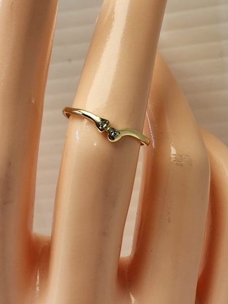 Yellow Gold 2 Diamond Ring Carousel 2