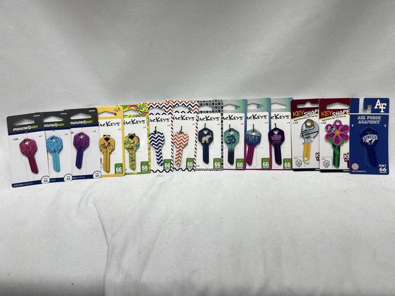 Novelty Blank Keys - KW1 BLANKS - House keys Carousel 1