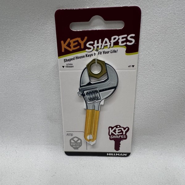 Novelty Blank Keys - KW1 BLANKS - House keys Carousel 2