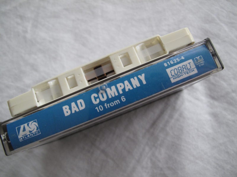 Bad Company - 10 From 6 - Cassette Tape :) Carousel 5