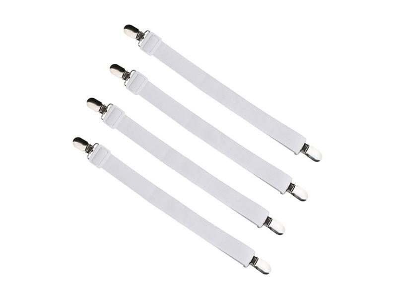 4pcs Adjustable Elastic Mattress Cover Corner Holder Clip Bed Sheet Fasteners Carousel 1