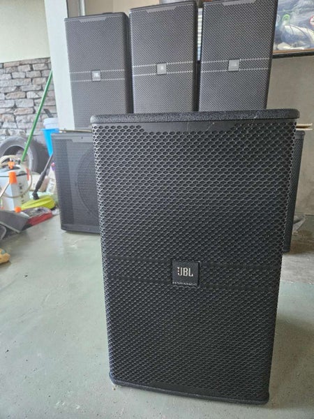Full JBL KP Series Sound System – 4x KP4012 + 2x KP6018S + Amp + FX62947152622339114
