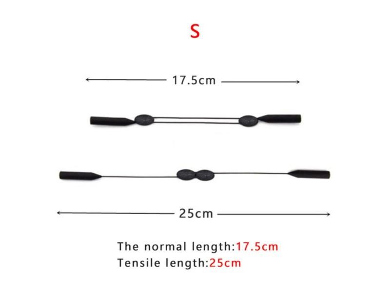 Scalable Fashion Silicone Glasses Strap For Sports Eyewear Carousel 1