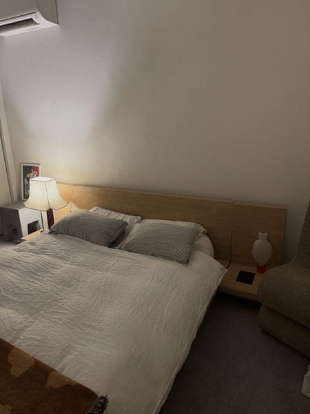 Japanese Bed Frame/Side Tables + Futon Mattress63001519045505112
