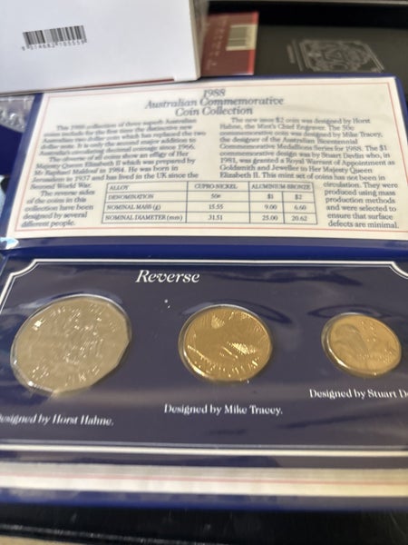 1988 Australian commemorative coin. Collection628543165178911126