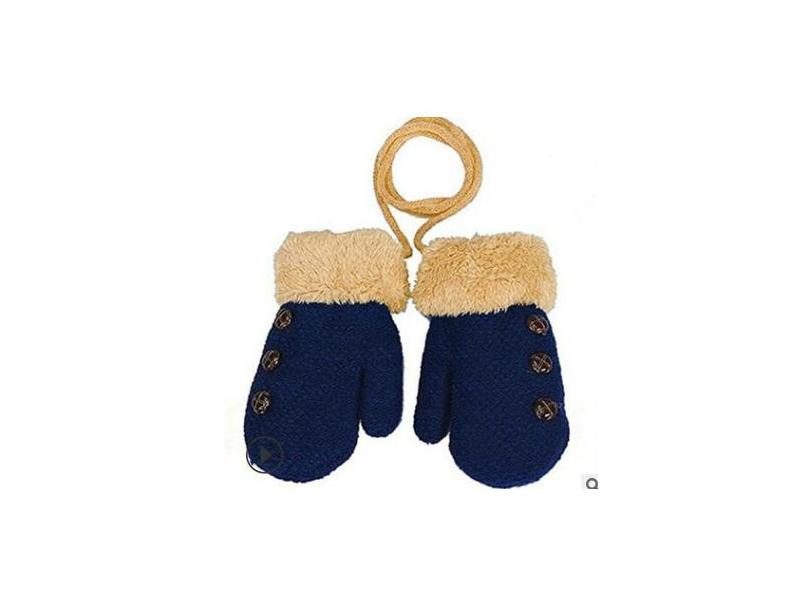Autumn And Winter Baby Gloves Children's Mittens Winter Wool Knitted Gloves Carousel 1