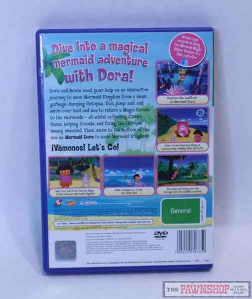 Dora the Explorer Dora Saves the Mermaids for PS2 Playstation 2 Carousel 2