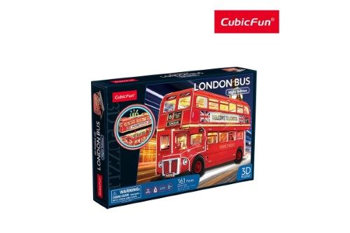 3D Puzzle - Cubic Fun London Bus Carousel 2