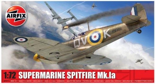 Model Kit - Airfix Supermarine Spitfire Mk.Ia 1:72 A01071C Carousel 1