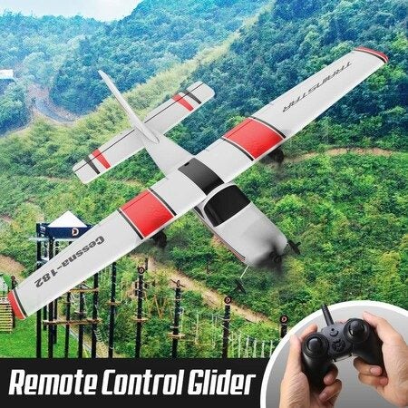 RC Airplane RC Plane 2.4GHz 2 Channels RTF RC Aircraft with 3-Axis Gyro Carousel 2