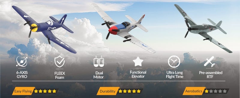 RC Plane 3 Channel BF 109 Remote Control Airplane Carousel 1