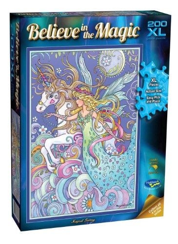 Jigsaw Puzzle - Believe in the Magic Magical Journey (200 XL Piece) Carousel 1