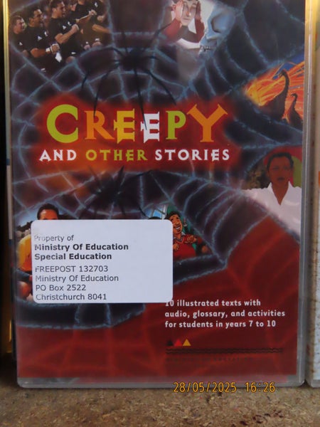 Creepy and other stories CD Rom and Teachers Notes Carousel 1