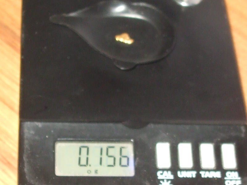 $1 RESERVE - GOLD NUGGET with Pyrex Vial Carousel 2