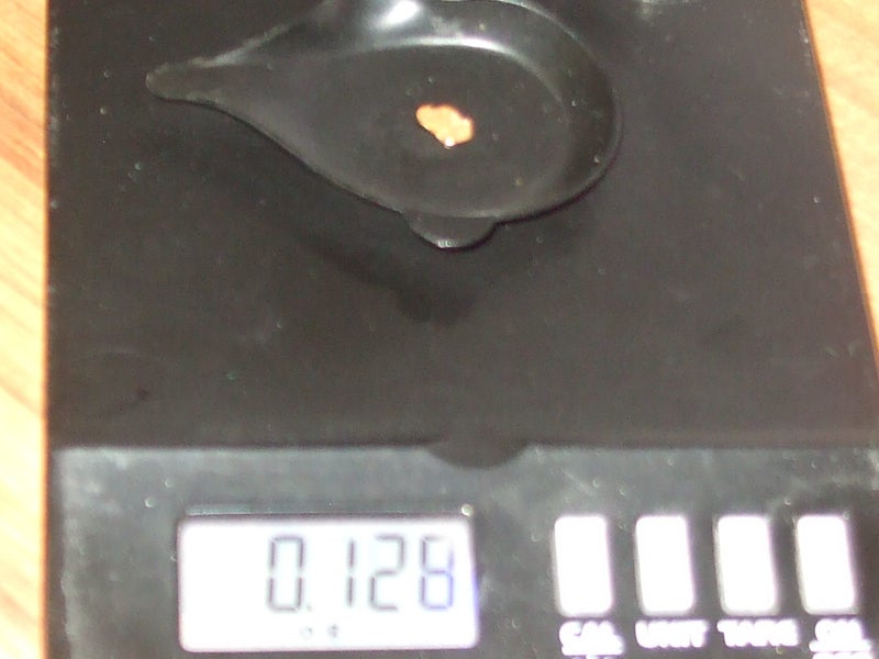 $1 RESERVE - GOLD NUGGET with Pyrex Vial Carousel 3
