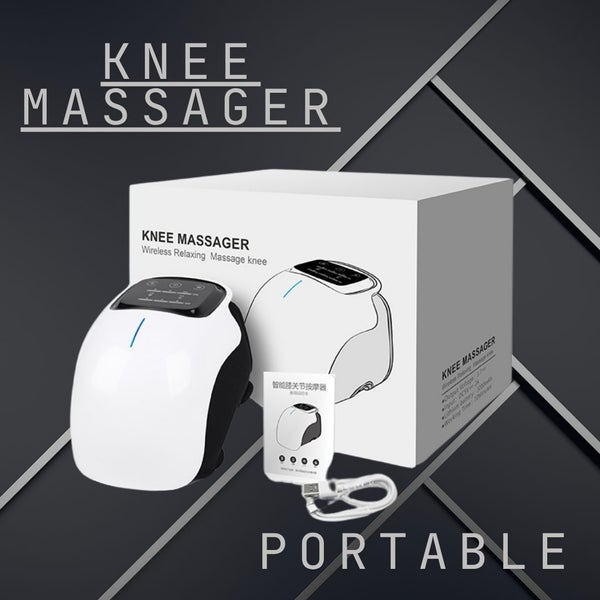 Knee Massager - Revitalise With Vibration Massage & Heat Therapy - Rechargeable Carousel 1
