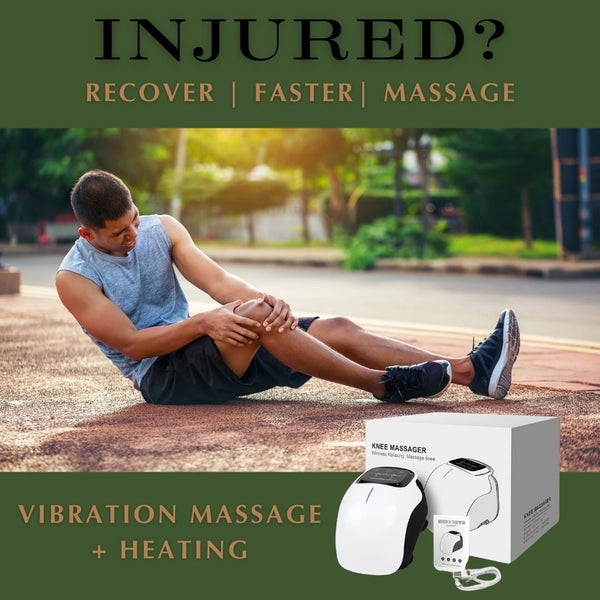 Knee Massager - Revitalise With Vibration Massage & Heat Therapy - Rechargeable Carousel 2