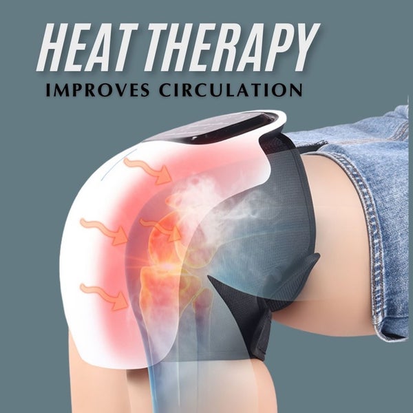 Knee Massager - Revitalise With Vibration Massage & Heat Therapy - Rechargeable62950005775105112