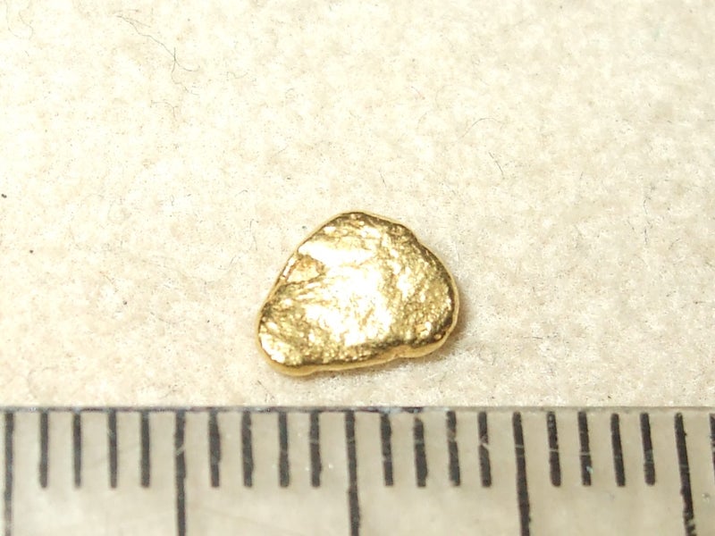 $1 RESERVE - GOLD NUGGET with Pyrex Vial Carousel 1