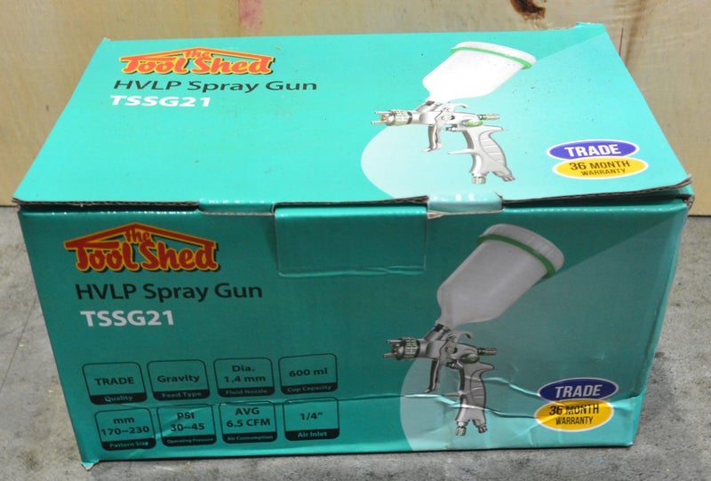 ToolShed HVLP Air Spray Gun TSSG21 Carousel 1