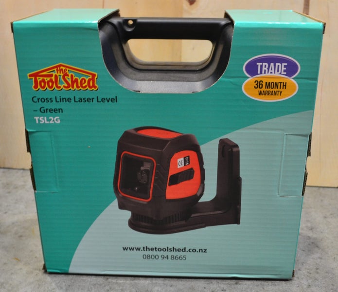 ToolShed Laser Level Cross Line Green TSL2G Carousel 1