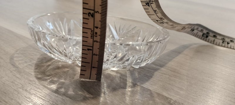 Lead Crystal Trinket Dish Carousel 7