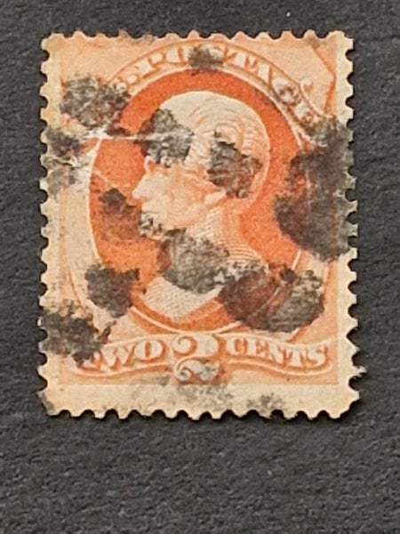 USA 1870 2c RED USED Carousel 1