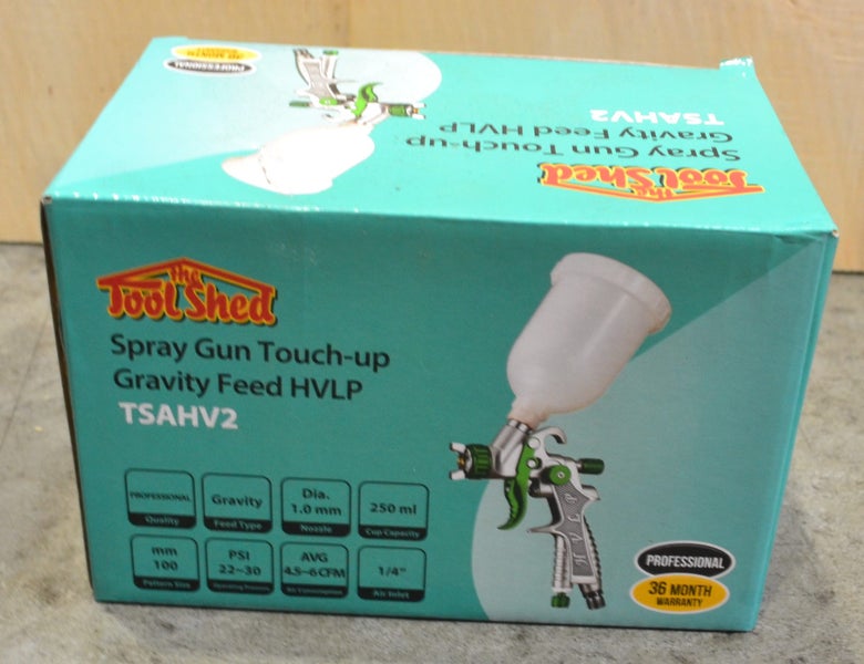 ToolShed Spray Gun Touch-Up Gravity Feed HVLP TSAHV2 Carousel 1