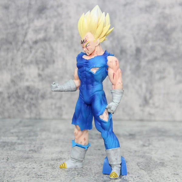 20CM Anime Dragon Ball Figure Goku Vegeta Figures Action Battle Damage Statue Carousel 1