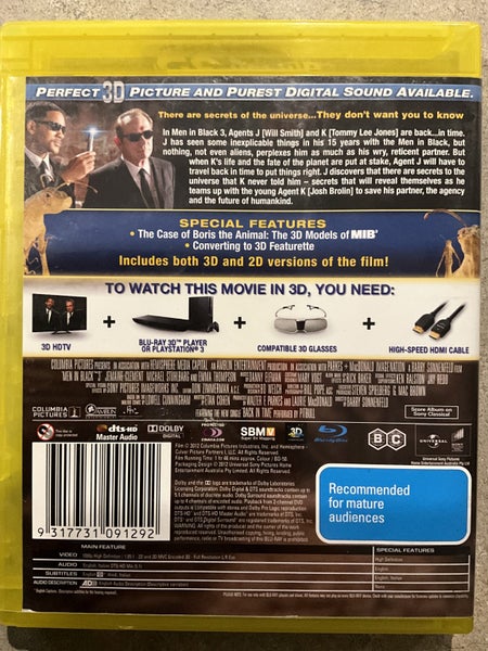 3D MEN IN BLACK 3 BLURAY Carousel 2