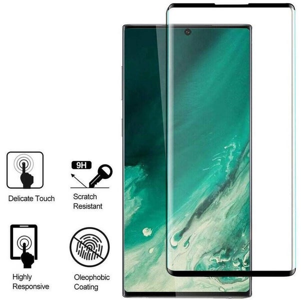 Galaxy Note 20 FULL Screen covered Tempered Glass Screen Protector Carousel 1