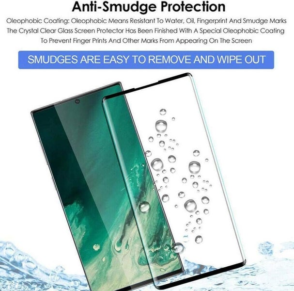 Galaxy Note 20 FULL Screen covered Tempered Glass Screen Protector Carousel 2