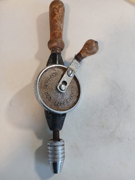 VINTAGE Parry & Bott hand drill Carousel 1