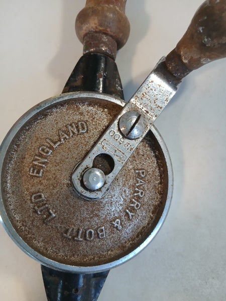 VINTAGE Parry & Bott hand drill Carousel 2