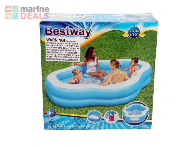 Bestway H2OGO! Splashview Backyard Inflatable Fam… Carousel 3