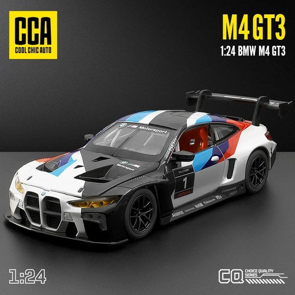 1:24 BMW M4 GT3 DTM M6 BMW CSL Z4 Racing Alloy Model Car Toy Diecasts Casting Carousel 1